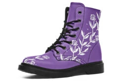 Violet Black Widow Boots -Rogue & Wolf Shop Boots VioletBlackWidowBoots 173 15475 Boots Blk STR2 RAW