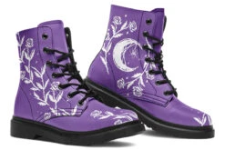 Violet Black Widow Boots -Rogue & Wolf Shop Boots VioletBlackWidowBoots 173 15475 Boots Blk STR8 RAW