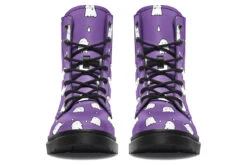 Violet Ghost Party Boots -Rogue & Wolf Shop Boots VioletGhostPartyBoots 173 15499 Boots Blk STR4 RAW
