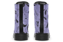 Violet Moonlit Botanica Boots -Rogue & Wolf Shop Boots VioletMoonlitBotanicaBoots 173 15504 Boots Blk STR5 RAW