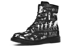 Wolf Study Boots -Rogue & Wolf Shop Boots WolfStudyboots 173 77651 Boots Blk STR2 RAW