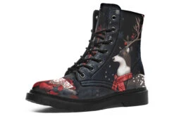 Yule Antlers Boots -Rogue & Wolf Shop Boots YuleAntlersBoots 173 44469 Boots Blk STR2 RAW