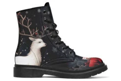 Yule Antlers Boots -Rogue & Wolf Shop Boots YuleAntlersBoots 173 44469 Boots Blk STR3 RAW