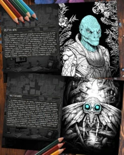 Cryptid Chronicles: An Enigmatic Coloring Book For Modern Conspiracy Theorists -Rogue & Wolf Shop CC Shopify 05 58315ed4 e173 490b 8f3a f03b5db71d83