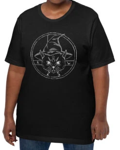Purrfect Witchery Tee -Rogue & Wolf Shop CatTee 07
