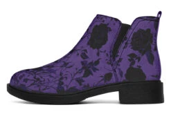 Amethyst Rose Romance Chelsea Boots