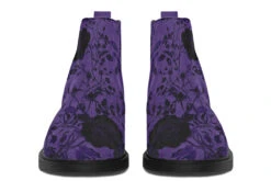 Amethyst Rose Romance Chelsea Boots -Rogue & Wolf Shop ChelseaBoots AmethystRoseRomanceChelseaBoots 173 10598 Neatboots Blk STR4 NLB