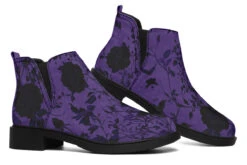 Amethyst Rose Romance Chelsea Boots -Rogue & Wolf Shop ChelseaBoots AmethystRoseRomanceChelseaBoots 173 10598 Neatboots Blk STR7 NLB