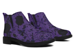 Amethyst Rose Romance Chelsea Boots -Rogue & Wolf Shop ChelseaBoots AmethystRoseRomanceChelseaBoots 173 10598 Neatboots Blk STR8 NLB