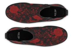 Blood Rose Romance Chelsea Boots -Rogue & Wolf Shop ChelseaBoots BloodRoseRomanceChelseaBoots 173 06856 Neat boots Blk STR6 RAW