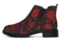 Blood Rose Romance Chelsea Boots