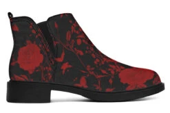 Blood Rose Romance Chelsea Boots -Rogue & Wolf Shop ChelseaBoots BloodRoseRomanceChelseaBoots 173 06856 Neatboots Blk STR3 NLB