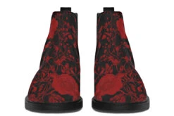 Blood Rose Romance Chelsea Boots -Rogue & Wolf Shop ChelseaBoots BloodRoseRomanceChelseaBoots 173 06856 Neatboots Blk STR4 NLB