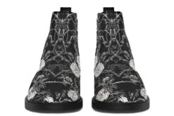 Fragile Rose Chelsea Boots -Rogue & Wolf Shop ChelseaBoots FragileRoseChelseaBoots 173 53987 Neatboots Blk STR4 NLB
