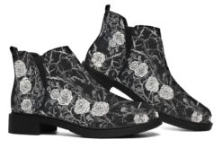 Fragile Rose Chelsea Boots -Rogue & Wolf Shop ChelseaBoots FragileRoseChelseaBoots 173 53987 Neatboots Blk STR7 NLB