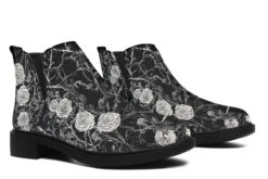 Fragile Rose Chelsea Boots -Rogue & Wolf Shop ChelseaBoots FragileRoseChelseaBoots 173 53987 Neatboots Blk STR8 NLB