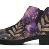 Galactic Bloom Chelsea Boots -Rogue & Wolf Shop ChelseaBoots GalacticBloomChelseaBoots 173 06858 Neatboots Blk STR1 NLB