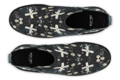 Graveyard Bloom Chelsea Boots -Rogue & Wolf Shop ChelseaBoots GraveyardBloomChelseaBoots 173 36751 Neat boots Blk STR6 RAW