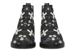Graveyard Bloom Chelsea Boots -Rogue & Wolf Shop ChelseaBoots GraveyardBloomChelseaBoots 173 36751 Neatboots Blk STR4 NLB