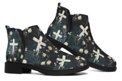 Graveyard Bloom Chelsea Boots -Rogue & Wolf Shop ChelseaBoots GraveyardBloomChelseaBoots 173 36751 Neatboots Blk STR7 NLB