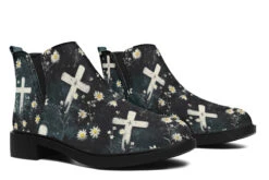 Graveyard Bloom Chelsea Boots -Rogue & Wolf Shop ChelseaBoots GraveyardBloomChelseaBoots 173 36751 Neatboots Blk STR8 NLB