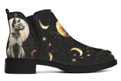 Lunar Sphynx Cat Chelsea Boots -Rogue & Wolf Shop ChelseaBoots LunarSphynxCatChelseaBoots 173 76443 Neatboots Blk STR3 NLB