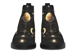 Lunar Sphynx Cat Chelsea Boots -Rogue & Wolf Shop ChelseaBoots LunarSphynxCatChelseaBoots 173 76443 Neatboots Blk STR4 NLB