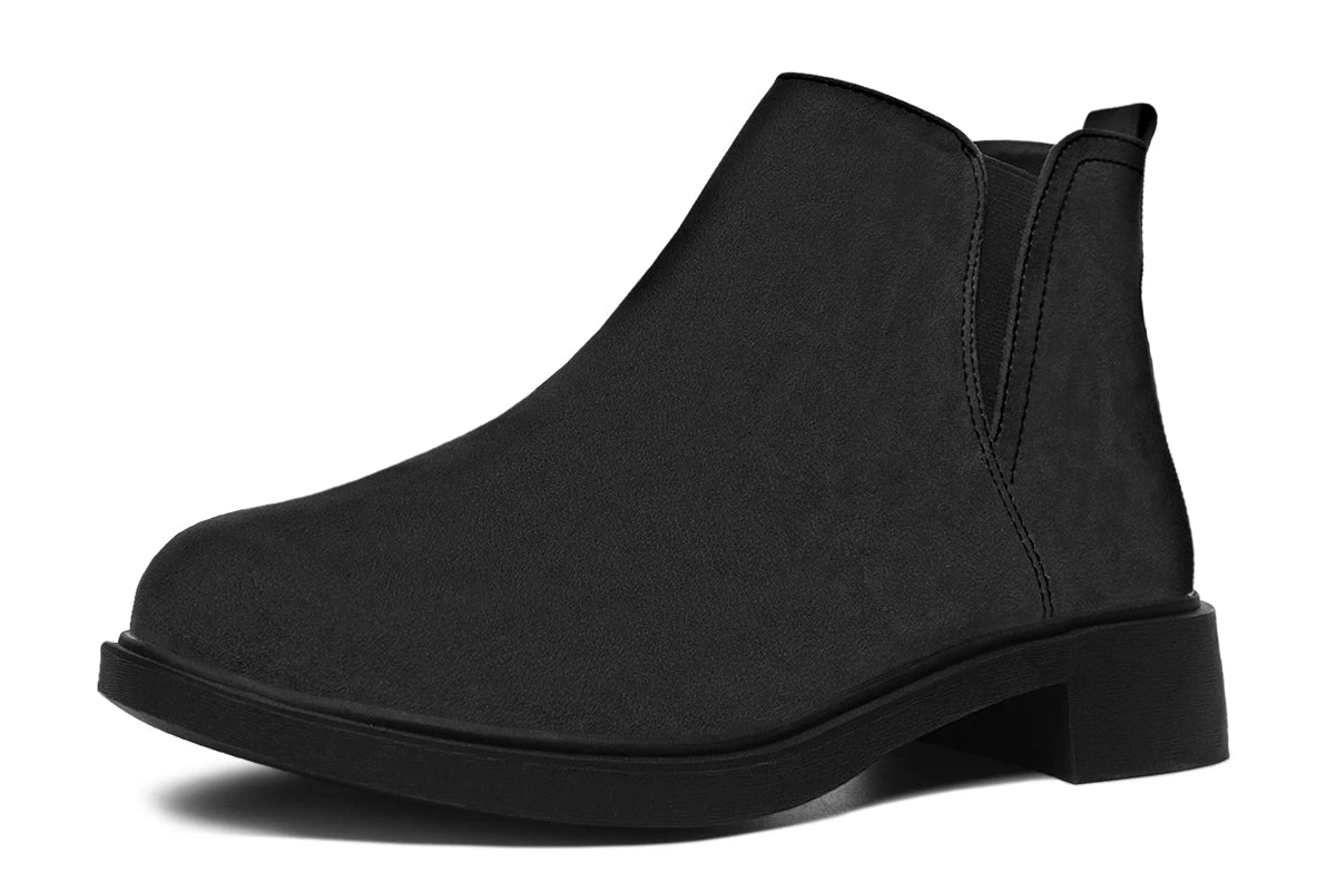 Pitch Black Chelsea Boots 4 Pitch Black Chelsea Boots - Image 2