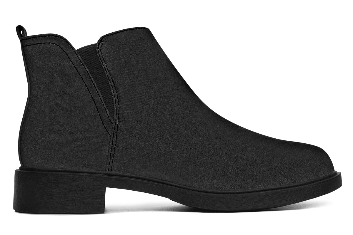 Pitch Black Chelsea Boots 5 Pitch Black Chelsea Boots - Image 3