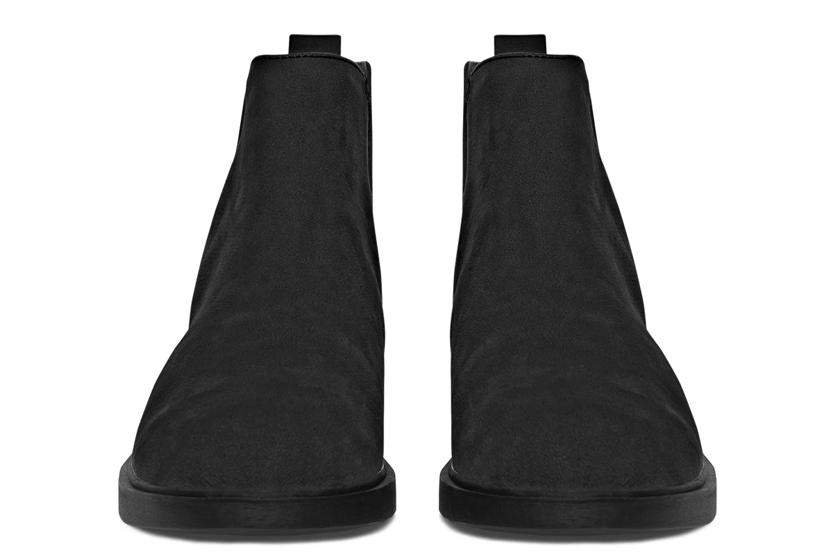 Pitch Black Chelsea Boots 6 Pitch Black Chelsea Boots - Image 4