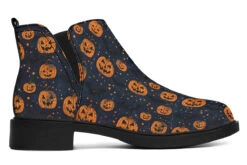 Pumpkin Party Chelsea Boots -Rogue & Wolf Shop ChelseaBoots PumpkinPartyChelseaBoots 173 38818 Neatboots Blk STR3 NLB