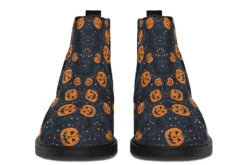 Pumpkin Party Chelsea Boots -Rogue & Wolf Shop ChelseaBoots PumpkinPartyChelseaBoots 173 38818 Neatboots Blk STR4 NLB