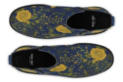 Royal Rose Romance Chelsea Boots -Rogue & Wolf Shop ChelseaBoots RoyalRoseRomanceChelseaBoots 173 33747 Neat boots Blk STR6 RAW