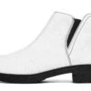 Snow White Chelsea Boots