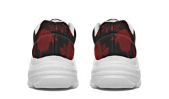 Blood Rose Romance Chunky Sneakers -Rogue & Wolf Shop ChunkySneakers BloodRoseRomanceChunkySneakers 173 06695 Chunkysneakers WT STR5 RAW