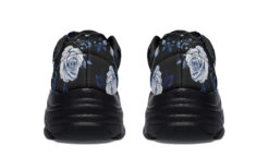 Blue Rose Romance Chunky Sneakers -Rogue & Wolf Shop ChunkySneakers BlueRoseRomanceChunkySneakers 173 53367 Chunkysneakers Blk STR5 RAW