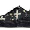 Graveyard Bloom Chunky Sneakers -Rogue & Wolf Shop ChunkySneakers GraveyardBloomChunkySneakers 173 49947 Chunkysneakers Blk STR1 RAW