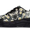 Mourning Petals Chunky Sneakers -Rogue & Wolf Shop ChunkySneakers MourningPetalsChunkySneakers 173 49950 Chunkysneakers Blk STR1 RAW