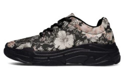 Vintage Peonies Chunky Sneakers