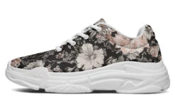 Vintage Peonies Chunky Sneakers -Rogue & Wolf Shop ChunkySneakers VintagePeoniesChunkySneakers 173 06698 Chunkysneakers WT STR1 RAW