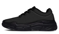 Pitch Black Chunky Sneakers