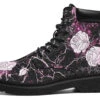 Amethyst Kintsugi Rose Classic Boots -Rogue & Wolf Shop ClassicBoots AmethystKintsugiRoseClassicBoots 173 53612 Classicboots Blk STR1 NLB