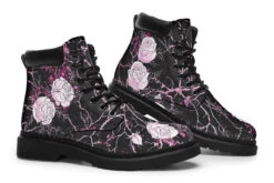 Amethyst Kintsugi Rose Classic Boots -Rogue & Wolf Shop ClassicBoots AmethystKintsugiRoseClassicBoots 173 53612 Classicboots Blk STR7 NLB
