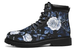 Blue Rose Romance Classic Boots