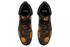 Golden Rose Romance Classic Boots -Rogue & Wolf Shop ClassicBoots GoldenRoseRomanceClassicBoots 173 10432 Classicboots Blk STR6 RAW