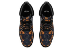 Pumpkin Party Classic Boots -Rogue & Wolf Shop ClassicBoots PumpkinPartyClassicBoots 173 38759 Classicboots Blk STR6 RAW