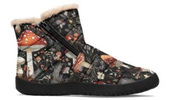 Amanita Comfy Winter Boots -Rogue & Wolf Shop ComfyWinterBoots AmanitaComfyWinterBoots 173 74670 Comfywinterboots Blk STR3 NLB