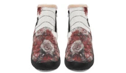 Crimson Wolf Comfy Winter Boots -Rogue & Wolf Shop ComfyWinterBoots CrimsonWolfComfyWinterBoots 173 74681 Comfywinterboots Blk STR4 NLB