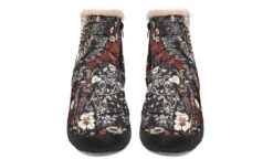 Dark Fairytale Comfy Winter Boots -Rogue & Wolf Shop ComfyWinterBoots DarkFairytaleComfyWinterBoots 173 82265 Comfywinterboots Blk STR4 NLB