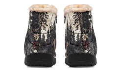 Dark Fairytale Comfy Winter Boots -Rogue & Wolf Shop ComfyWinterBoots DarkFairytaleComfyWinterBoots 173 82265 Comfywinterboots Blk STR5 NLB